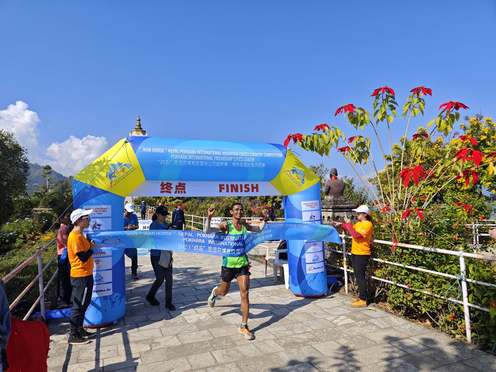 尼泊尔选手喜获射击男子团体赛冠军