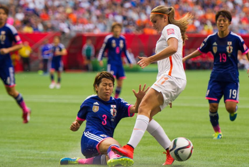 日本女足联赛实况纪实，强强对抗