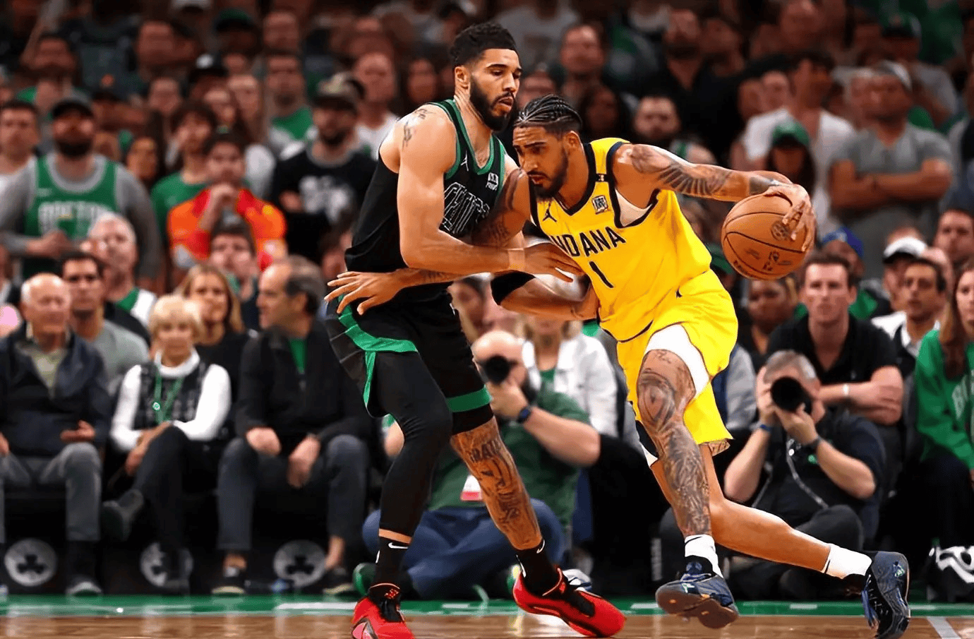 步行者碾压山东队,塔图姆统治全场 步行者碾压山东队,塔图姆统治全场